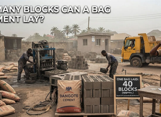 How Many Blocks Can a Bag of Cement Lay