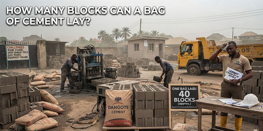 How Many Blocks Can a Bag of Cement Lay